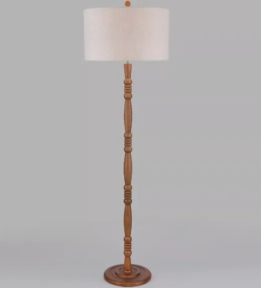 Rejuvenation Wood Floor Lamp